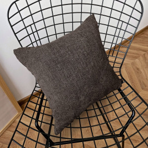 Poszewka dekoracyjna Modern 45x45 cm brązowa SELSEY