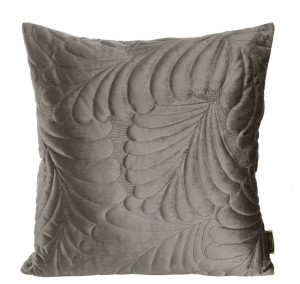 Poszewka na poduszkę Ria 45x45 cm ciemnobeżowa SELSEY