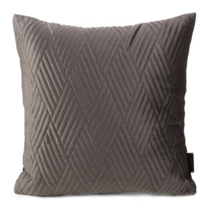 Poszewka na poduszkę Nadina 40x40 cm brązowa SELSEY