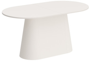 Stół rozkładany Ferbenne 160-208x89 cm kaszmir mat SELSEY