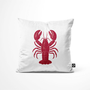 Poszewka dekoracyjna Marine 45x45 cm homar SELSEY