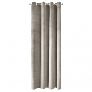 Zasłona na przelotkach Faladi 140x250 cm beżowa SELSEY