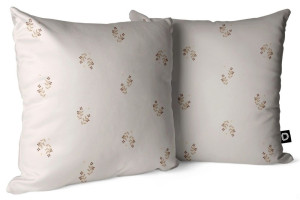 Poduszka dziecięca Pretty Flowers 40x40 cm kwiatowe gałązki SELSEY