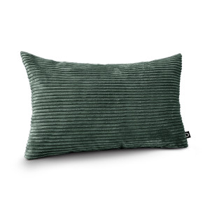 Poszewka Manchester 40x60 cm ciemnozielona SELSEY