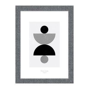 Ramka na zdjęcia Kyoto 21x15 cm szara SELSEY