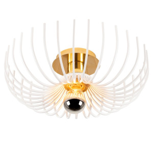 Lampa wisząca Skyriblent 36 cm biała SELSEY