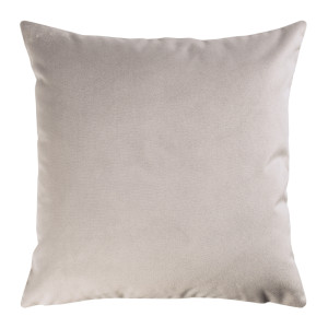Poduszka dekoracyjna Sylvanca w tkaninie EASY CLEAN 45x45 cm jasnoszara SELSEY
