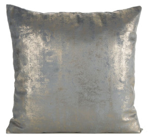 Poszewka na poduszkę Renia 45x45 cm srebrno-szara SELSEY
