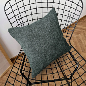 Poszewka dekoracyjna Modern 45x45 cm niebieska SELSEY