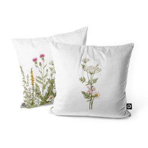 Poszewka dekoracyjna Summer 50x50 cm letnia łąka SELSEY