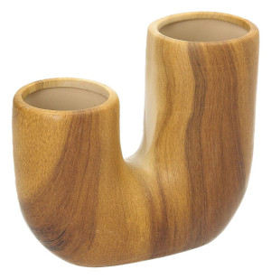 Wazon Wilhelmy 17x15 cm brązowy SELSEY