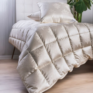Kołdra Diamond Paradies 135x200 city świeży puch gęsi 100%, Certyfikat OEKO-TEX Standard 100