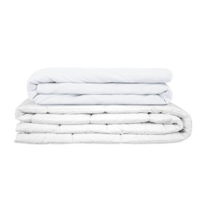 Kołdra obciążeniowa Basic Gravity 150x220 biały 100% z bawełny, wyrób medyczny