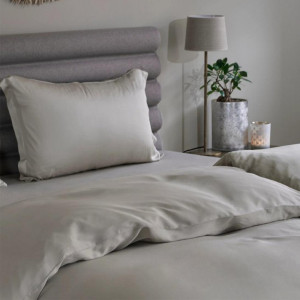 Pościel Silky Bamboo Home By Tempur® 135x200 Nature 100% bawełna o splocie satynowym, antyalergiczny