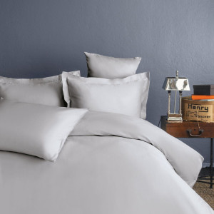 Pościel Ice Grey Issimo Ice Grey 200x220 + 2szt 50x70 bawełna, Certyfikat Oeko Tex
