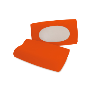Poszewka Schlafgut Pure Red Mid - (269) 95% bawełna, 5% elastan