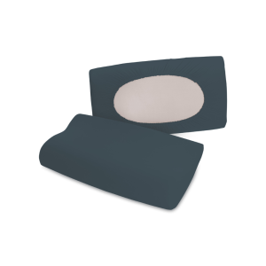Poszewka Schlafgut Pure Gray Deep - (556) 95% bawełna, 5% elastan