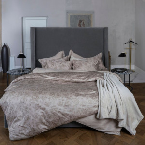 Pościel Rose Line Almond DecoFlux 200x220 cm, 50x70 cm