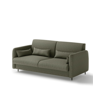 Sofa Bed Concept BC-35 do półkotapczanu BC-13 204x74x93 cm, Zielony, Biały kanapa, sofa, sofa z funkcją spania, sofa Lenart, sofa bed concept, sofa do półkotapczanu, półkotapczan Lenart, półk