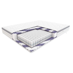 Materac Cha-Cha Hilding Tencel 200x220 kieszeniowy, twardy H4