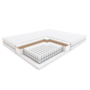 Materac Fandango Hilding 120x200x21 kieszeniowy H5 bardzo twardy