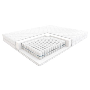 Outlet! Materac Hilding Step 160x200x19,5 160x200x19,5 sprężynowy, H4 twardy