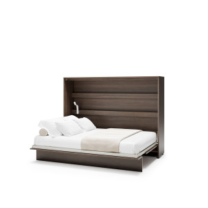 Półkotapczan poziomy BC-04 Bed Concept 140x200 cm Rozmiar łóżka - 140x200 cm, Kolor - Dąb dunin