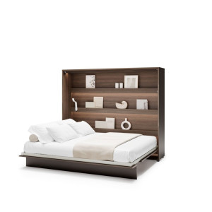 Półkotapczan poziomy BC-14 Bed Concept 160x200 cm Rozmiar łóżka - 160x200 cm, Kolor - Dąb dunin
