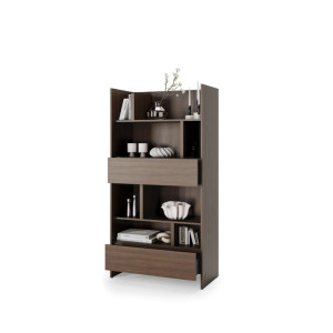 Regał Bed Concept BC-28 Rozmiar - 92x178x46 cm, Kolor - Dąb dunin/Dąb dunin
