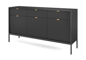 NEW komoda czarna do salonu KSZ154