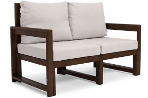 Sofa drewniana na taras MADERA dwuosobowa