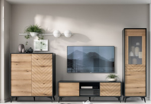 DIAMO meblościanka w stylu loft