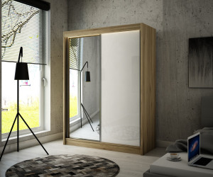 VELIS Szafa z lustrem 120 cm
