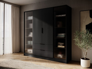 ELLY SZAFA Z PÓŁKAMI I SZUFLADAMI