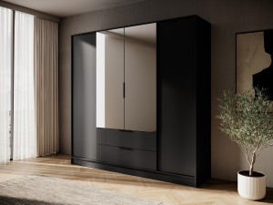 ELLY SZAFA Z LUSTREM