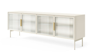 LUMIN Szafka RTV Kaszmirowa 4D + LED