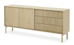 AVO Komoda Ryflowana Niska 2D3S - 187