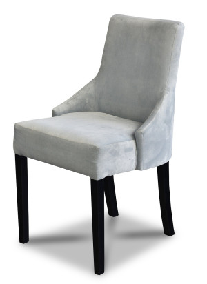 KARO gładkie krzesło tapicerowane do jadalni salonu