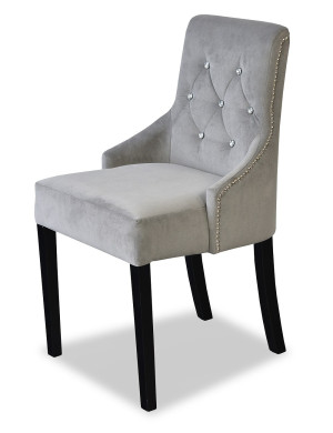 KARO krzesło tapicerowane glamour