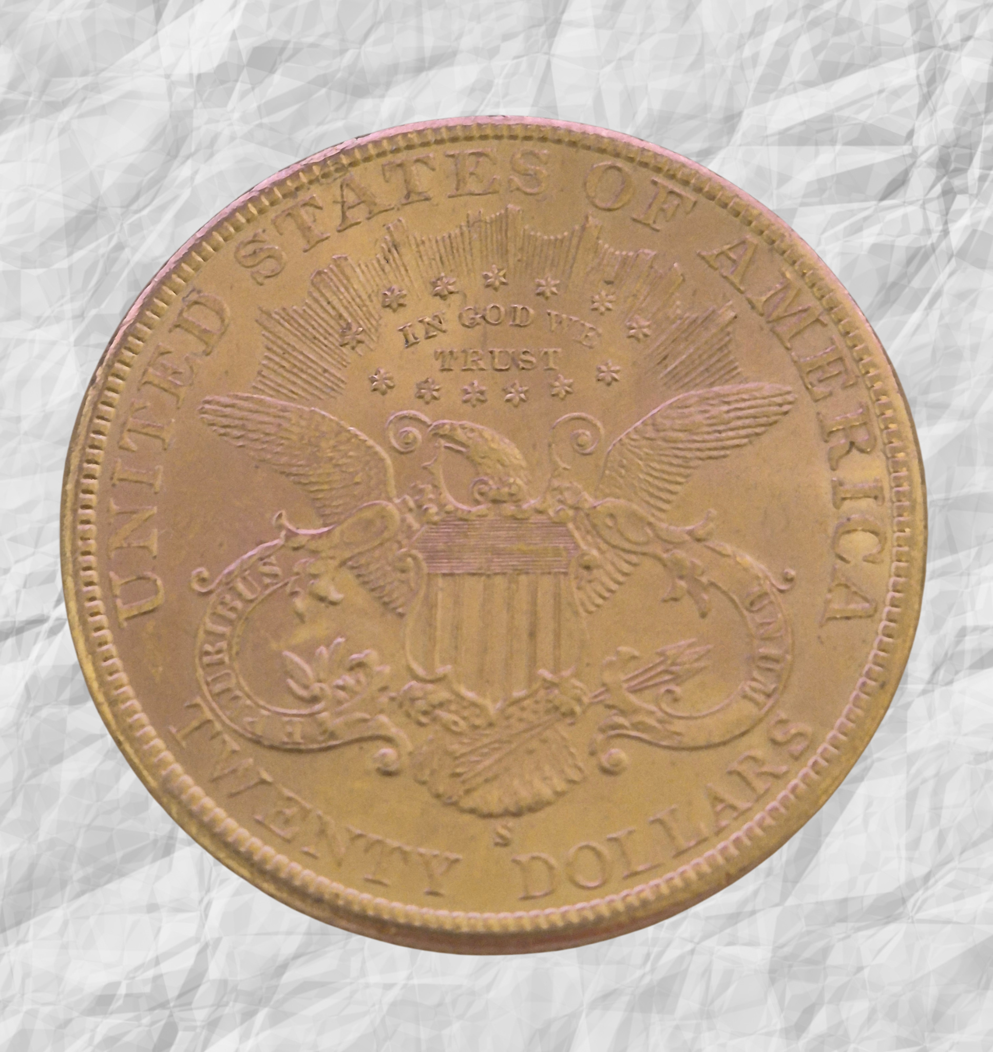 Sero Guld 20 Dollars Liberty Head guldmønt -1898