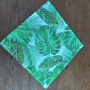 Serwetka 40x40 zielona monstera