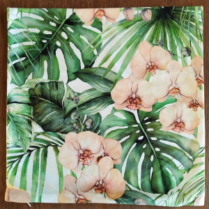 Poszewka dekoracyjna Storczyki