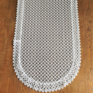 Gipiurowy bieżnik 60x120 w kolorze białym