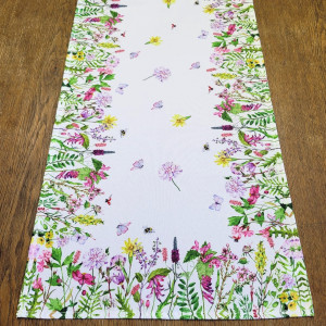 Bieżnik 40x140 kwiaty polne