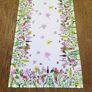 Bieżnik 40x85 kwiaty polne