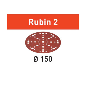 575186 RUBIN Papier ścierny Ø150 Ziarnistość P40