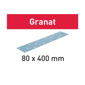 497162 Arkusze ścierne Granat STF 80x400 P180 GR/50