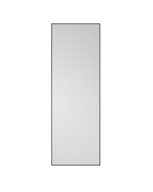 BREASEN, dekorativ spegel, 1300x450 mm, svart