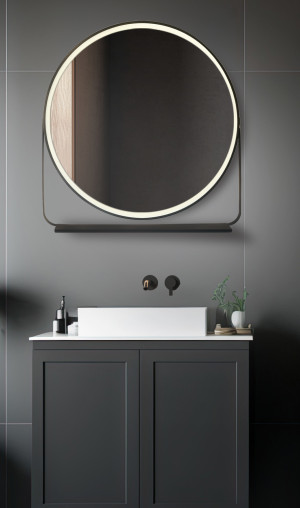 LED-spegel, Badrumsspegel SOFIA rund, diameter 800 mm