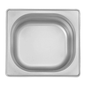 Edelstahl Gastronormbehälter GN 1/6 - 150mm